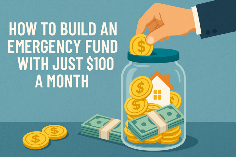 How to Build an Emergency Fund with Just $100 a Month