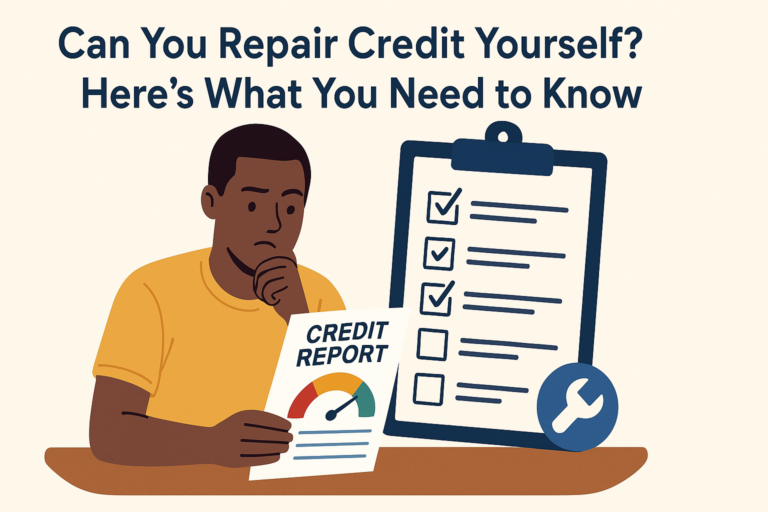 Can You Repair Credit Yourself? Here’s What You Need to Know emergency fund savings plan