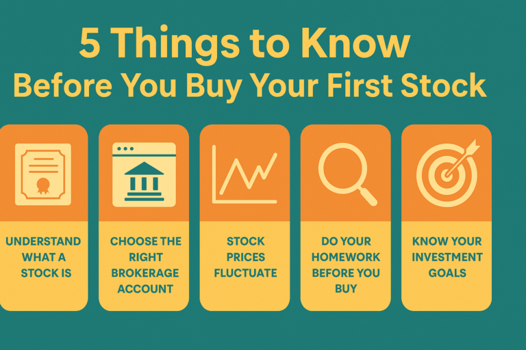 Buy Your First Stock