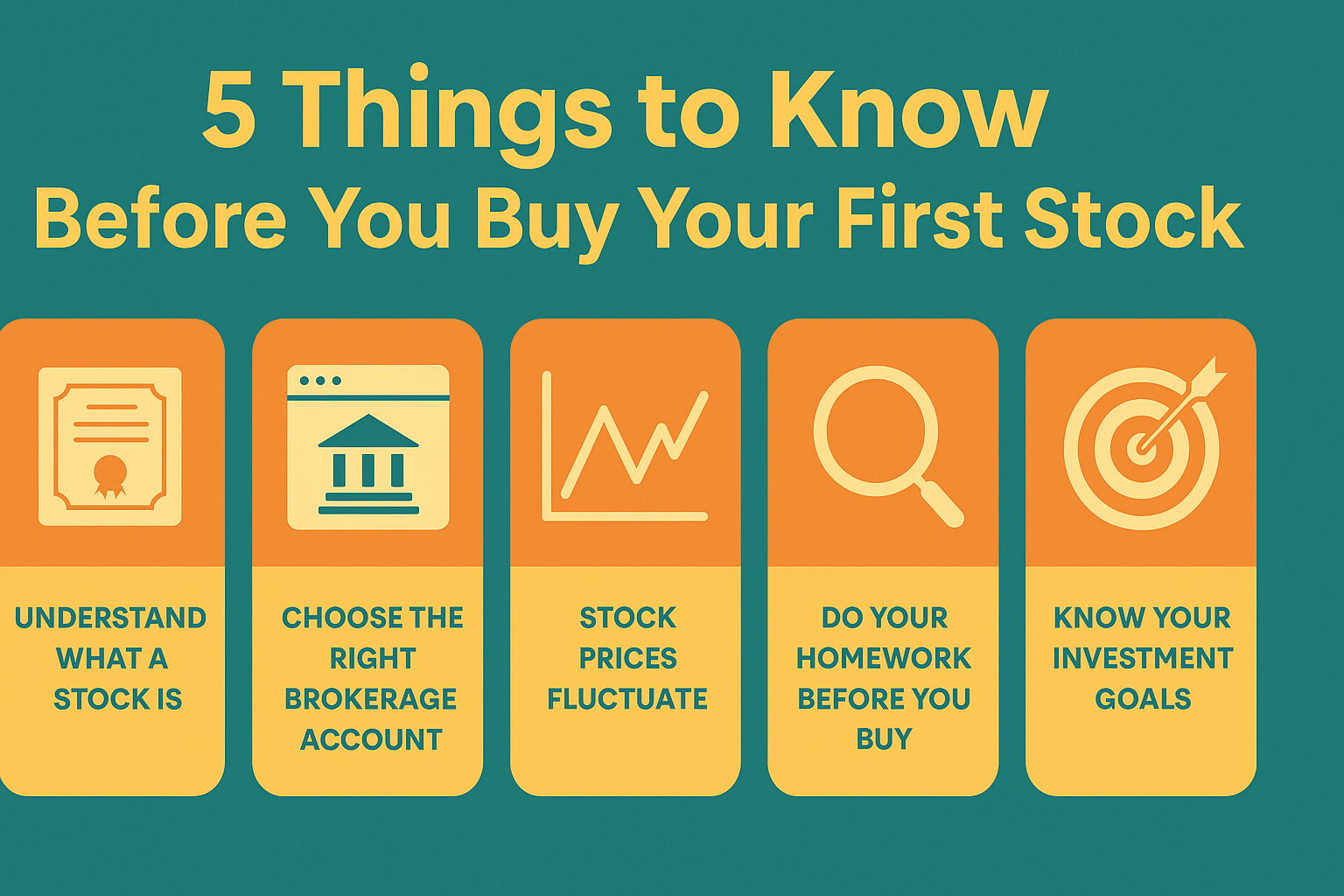 Buy Your First Stock