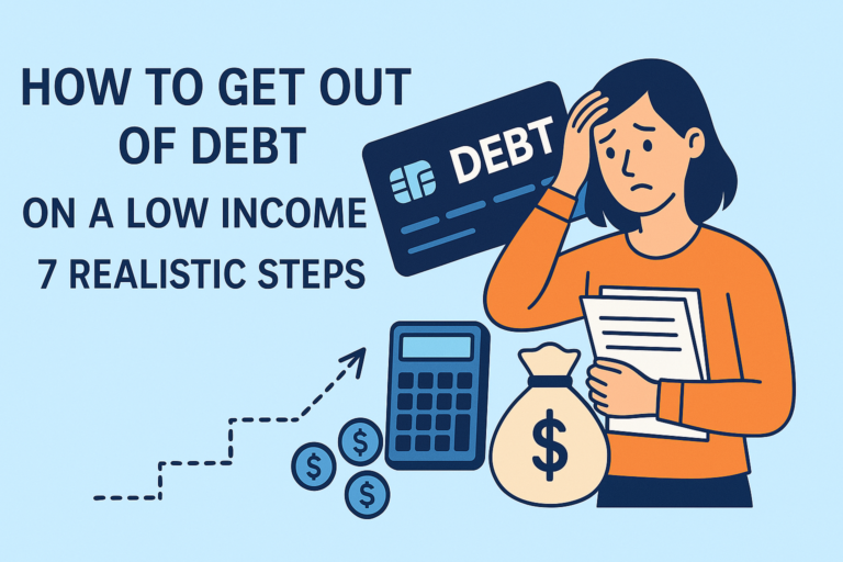 How to Get Out of Debt on a Low Income: 7 Realistic Steps