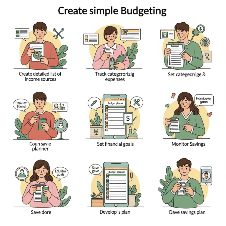 5 Easy Steps to Create a Simple Budget Plan for Beginners and Save More Money simple budget plan for beginners