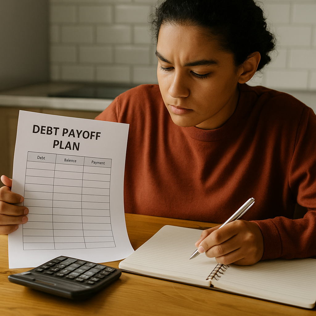 how to get out of debt on a low income