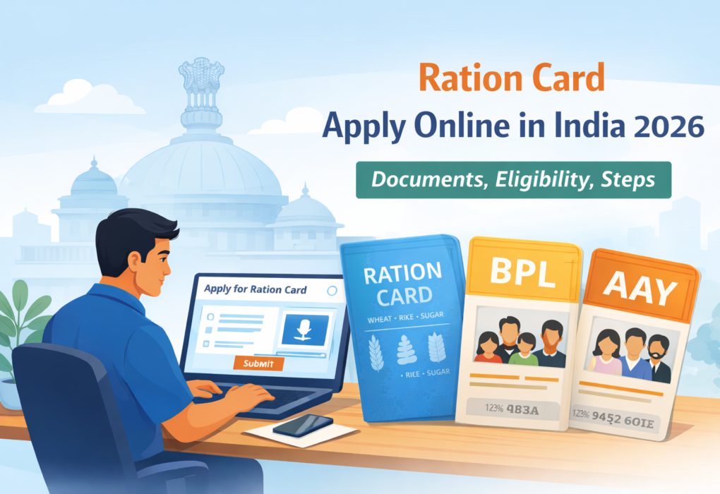 ration card apply online